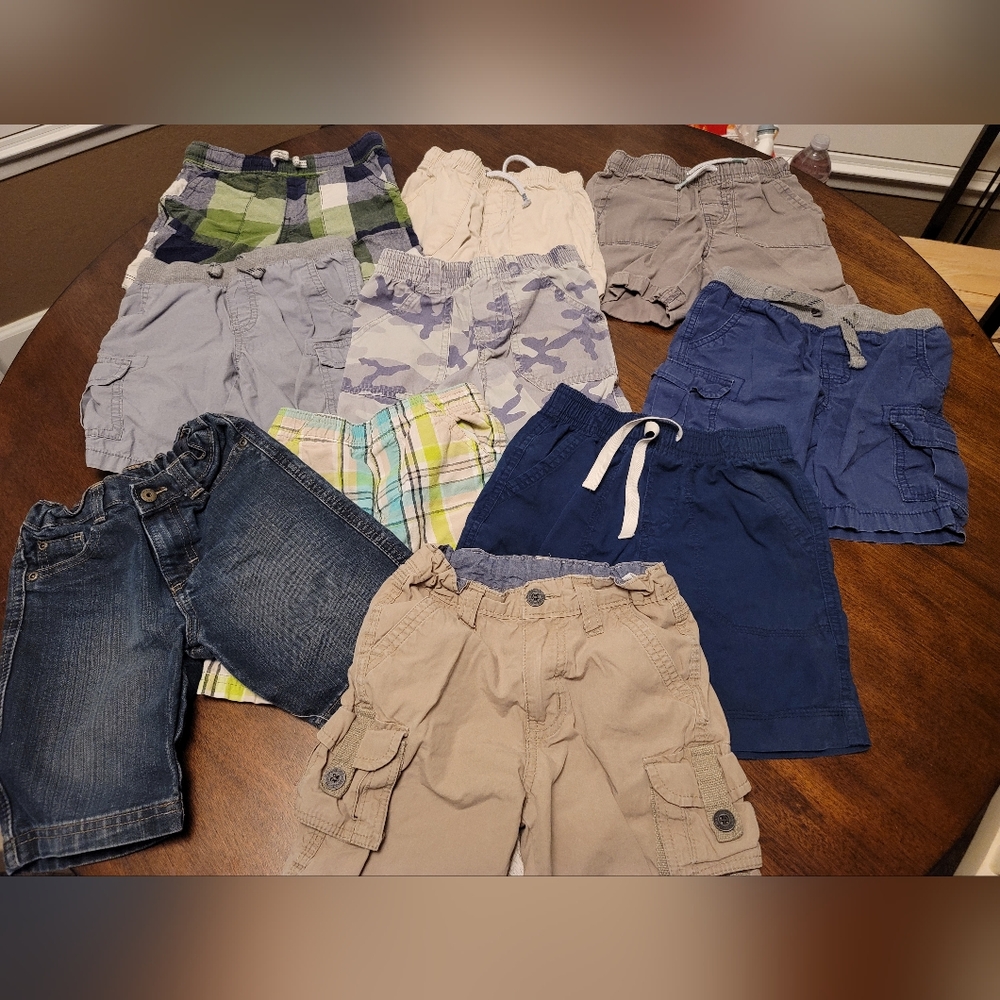 Boys 3T shorts - 10 shorts